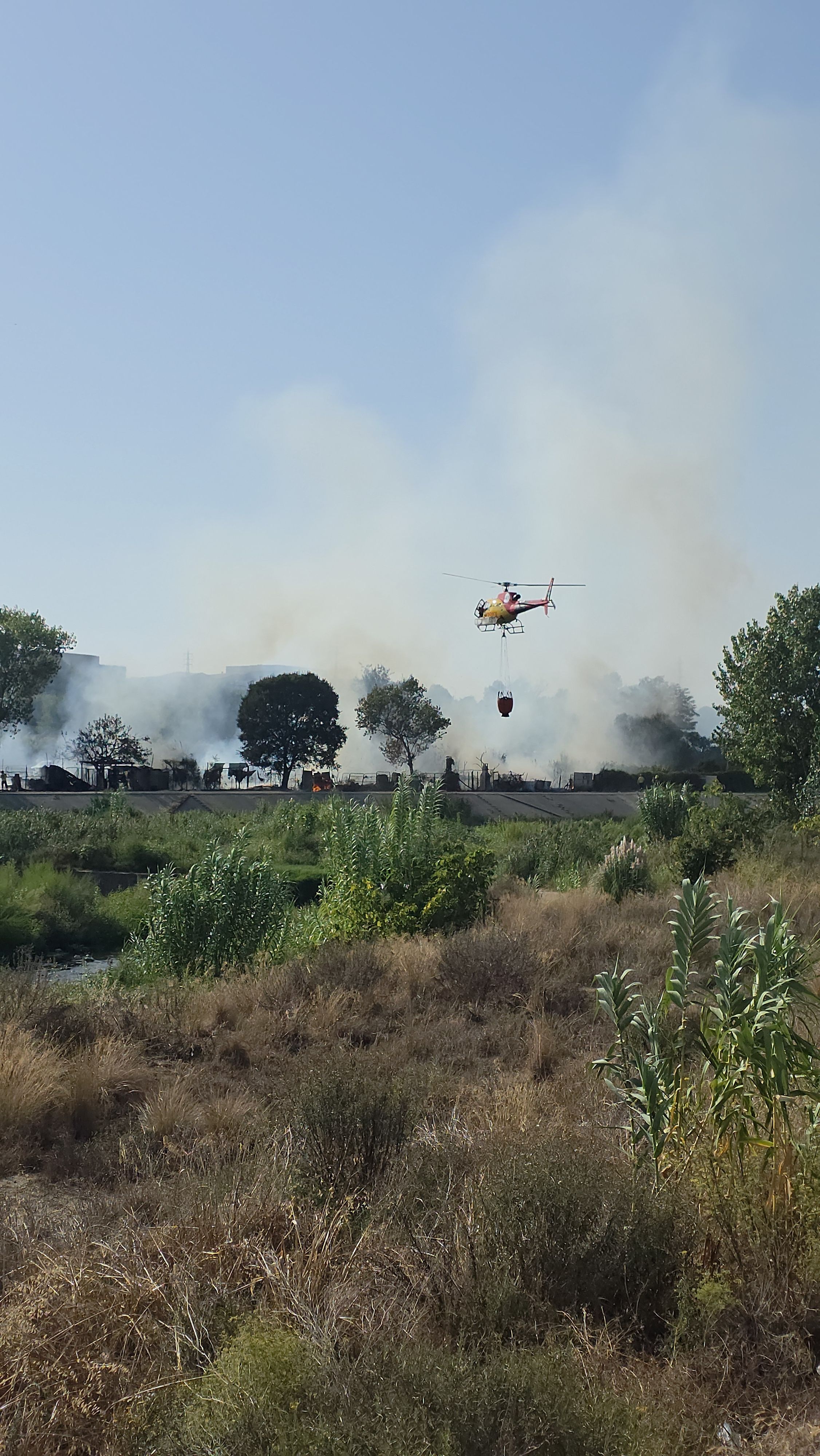 Resultat incendi. FOTO: Marc Mata