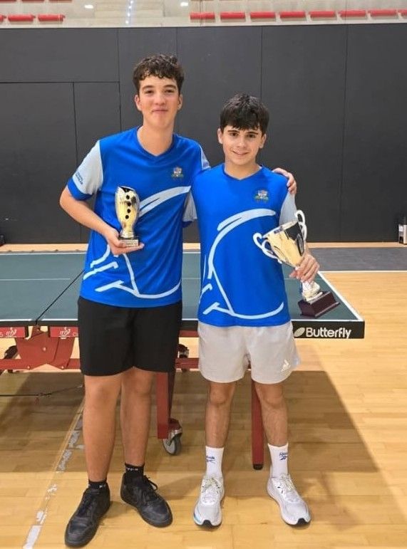 Guillem Ros i Lucas Pardo. FOTO CTT Ripollet