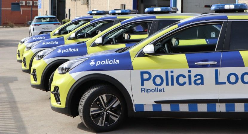 Cotxes de la Policia Local. FOTO: Arxiu