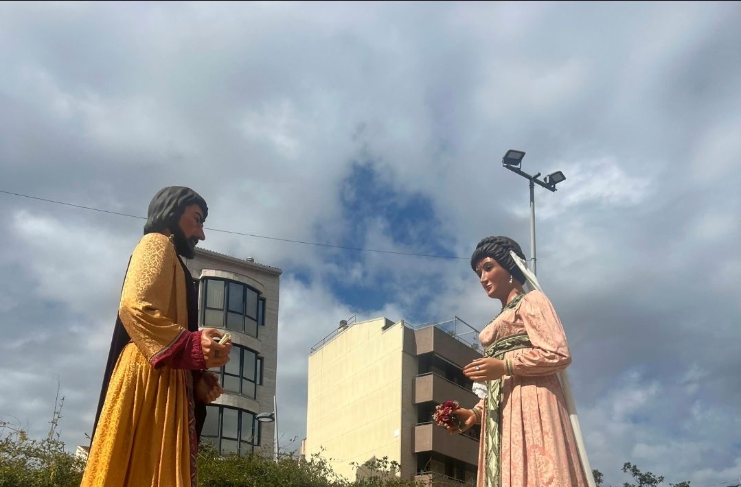 Un ball dels gegants de Ripollet. FOTO: TOT Ripollet