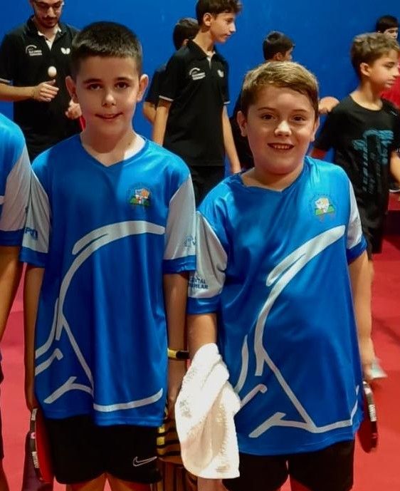 Eloi i Alejandro, palistes ripolletencs. FOTO: Cedida pel CTT Ripollet 
