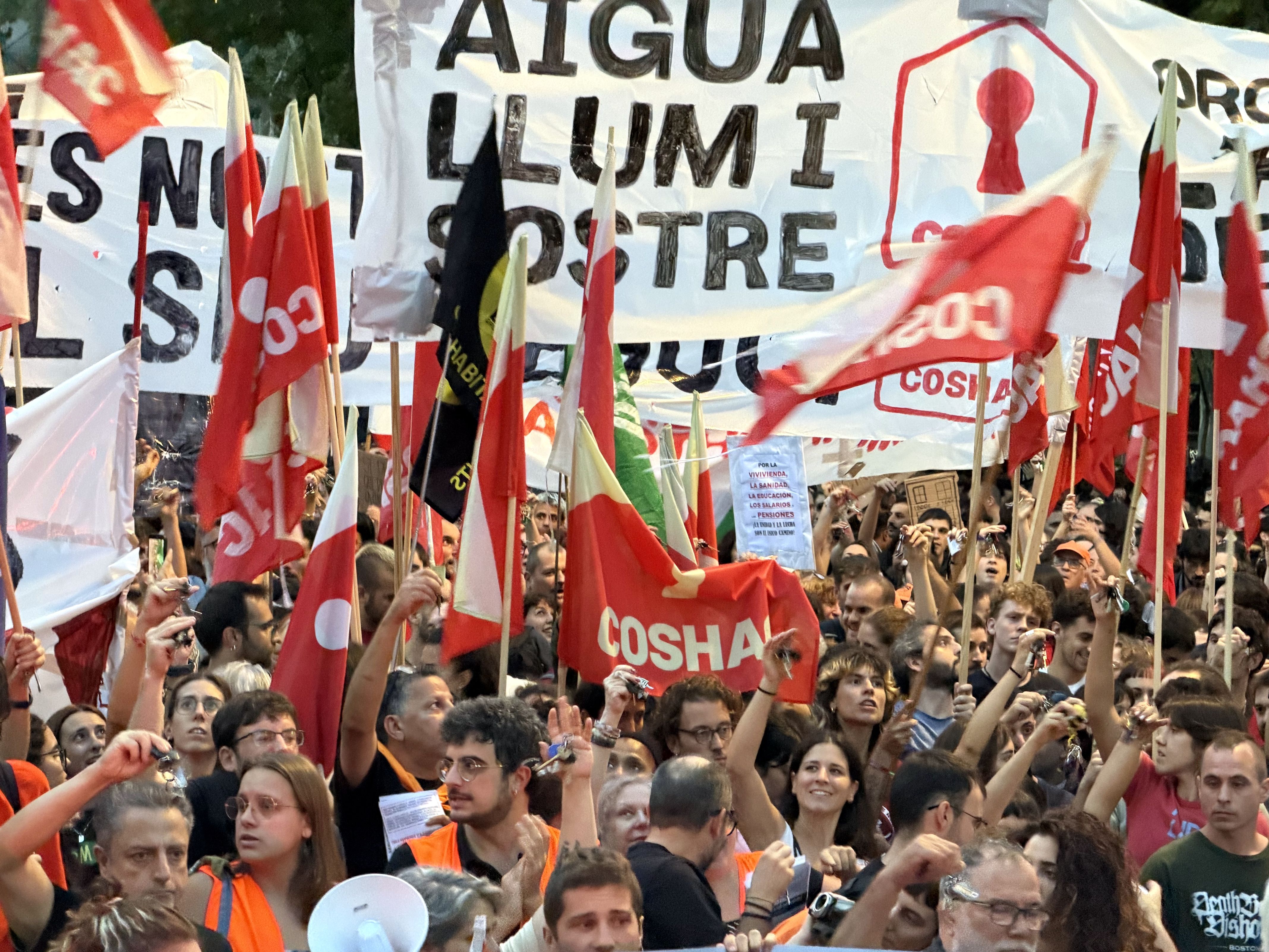 Una concentració a Barcelona. FOTO: Jordi Bataller (ACN)