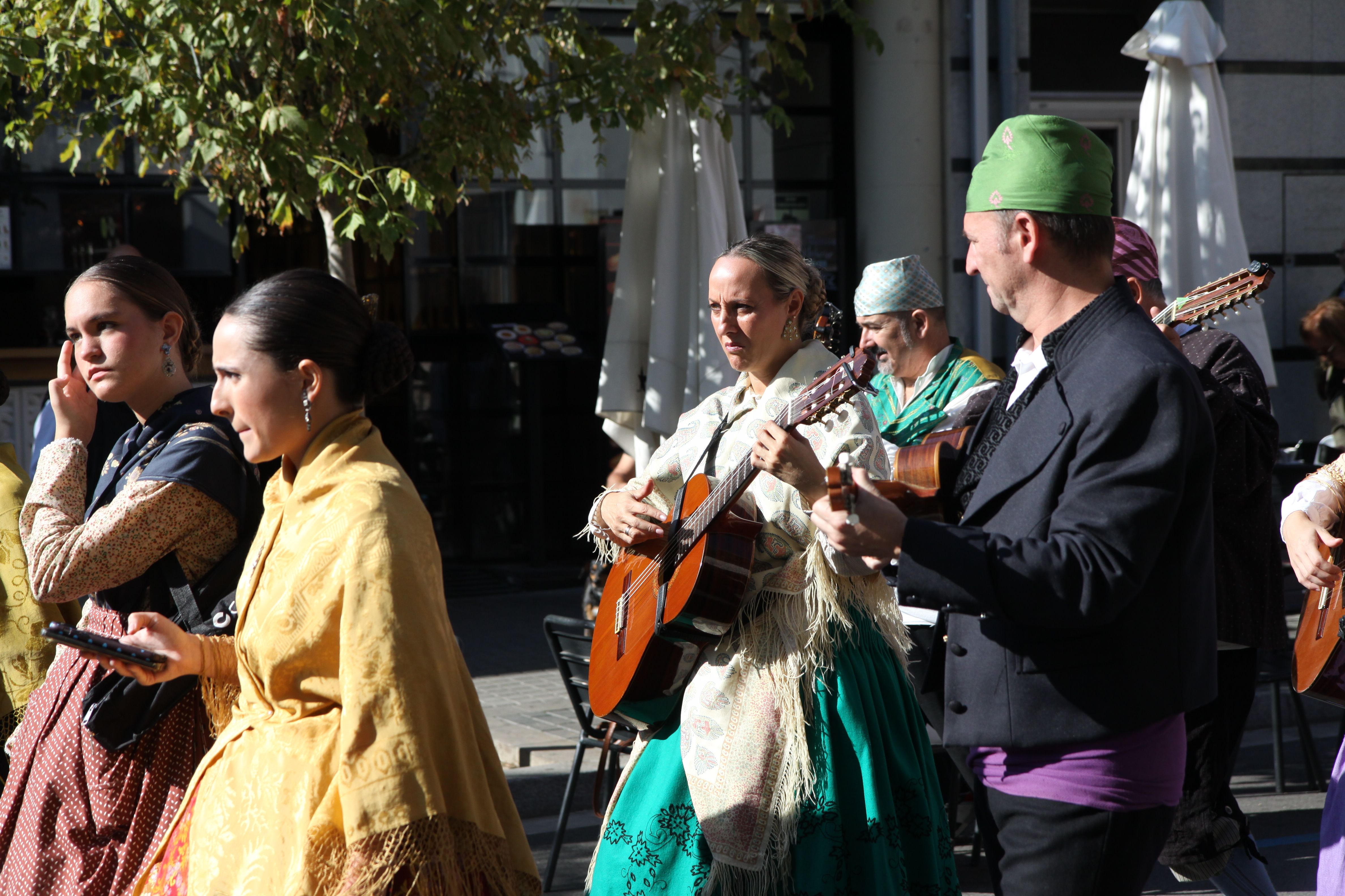 La música ha estat present durant tot el recorregut. Foto: Laia Jubany