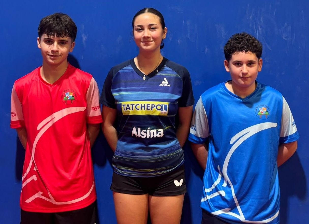 Foto de família Lucas, Ari i Liam. FOTO: CTT Ripollet 